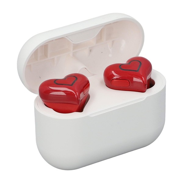 XUMIUZIY Heart Shaped Wireless Earbuds, Bluetooth 5.3 in Ear Headphones