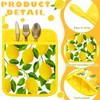 6 Pcs Pot Holders for Kitchen Heat Resistant Yellow Lemon