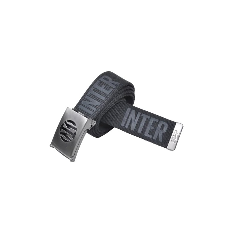 FC Inter Unisex 153421 Inter Belt, Black, One Size, black