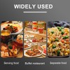2 Pcs Stainless Steel Large Buffet Serving Spoons Stainless Steel