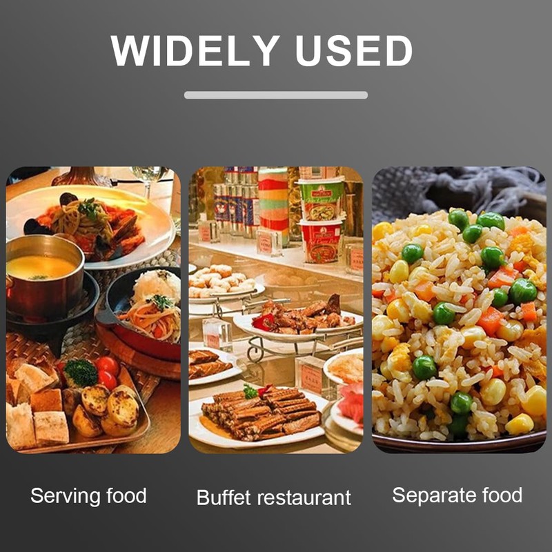 2 Pcs Stainless Steel Large Buffet Serving Spoons Stainless Steel