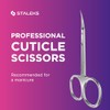 STALEKS Pro Expert SE-50/3 - Tijeras profesionales para cutículas (longitud