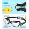 NSSIW Kids Goggles for Swimming Kids Swim Goggles Youth Anti