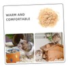 BUGUUYO Natural Wood Shavings for Small Pets Bunny Bedding Water