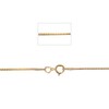 14kt Gold Filled 1mm Box, Chains (24)