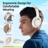 SoundMAGIC - Auriculares inalámbricos sobre la oreja, cancelación de ruido,
