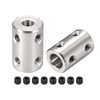 sourcing map 2 pieces 5 mm to 8 mm bore