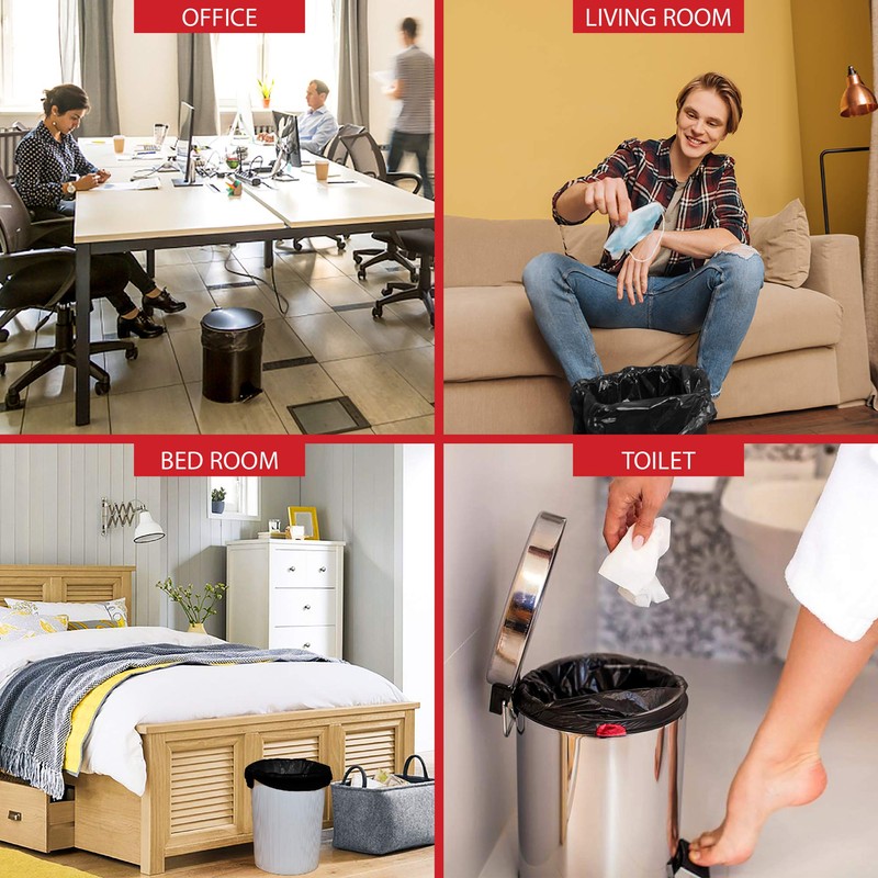 Car Trash Can Trash Bags – Multipurpose Heavy-Duty Waste Bags,