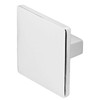 Bohaner 10Pcs Square Cabinet Knob Door Pull Handle Silver Drawer