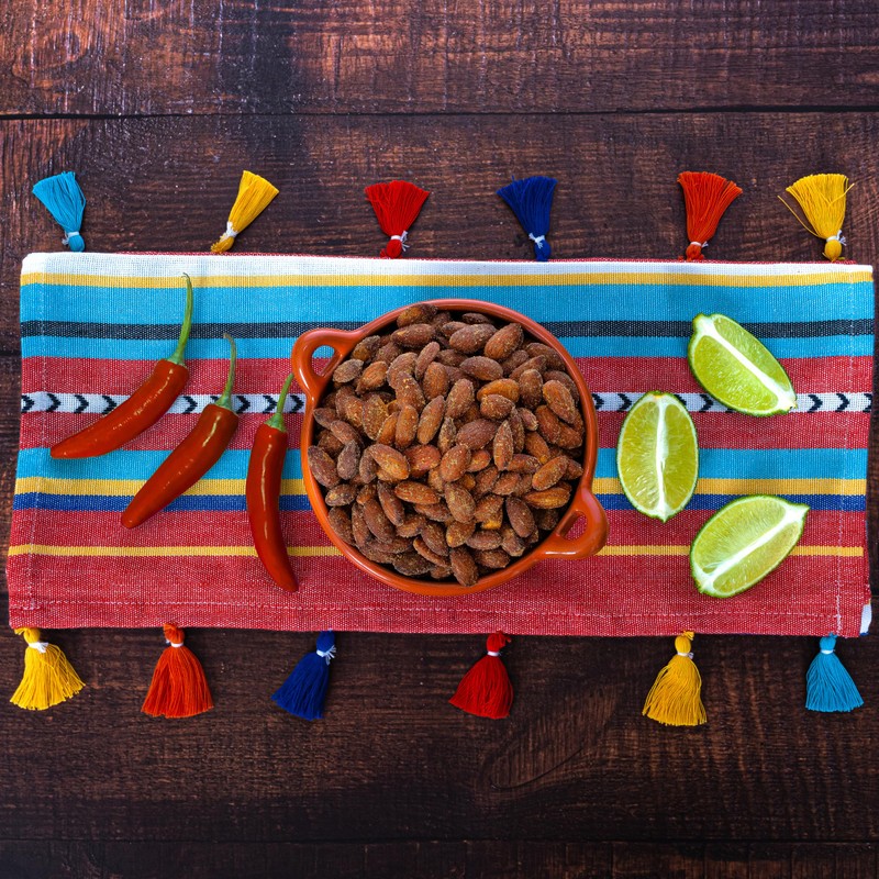 Blue Diamond Almonds, Single Serving Chile N Lime Flavored Snack