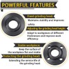 9PCS Angle Grinder Nut Angle Grinder Flange Wrench, Premium Flange