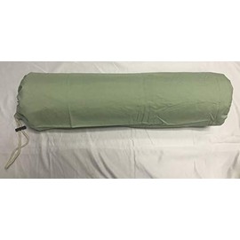 Therapist’s Choice® Microfiber Bolster Cover with Drawstring Closure, Soft & Durable, Size: 6" x 27" (Cover Only, Bolster Not Included) (Sage)