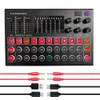 M9 Audio Interface Sound Card Live Voice Mixer External USB