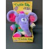 Metro 1997 Tickle Twins - Ellie Elephant Purple Plush New