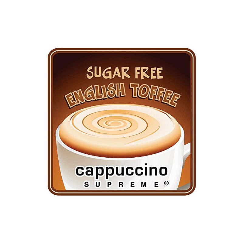 Cappuccino Supreme 1.2 lb bag Sugar Free English Toffee Instant