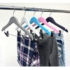 Kids Hangers with Metal Clips Pant Bar 4T-10 (Paloma Grey)