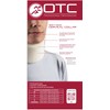 OTC Cervical Collar, Soft Contour Foam, Neck Support Brace, Black