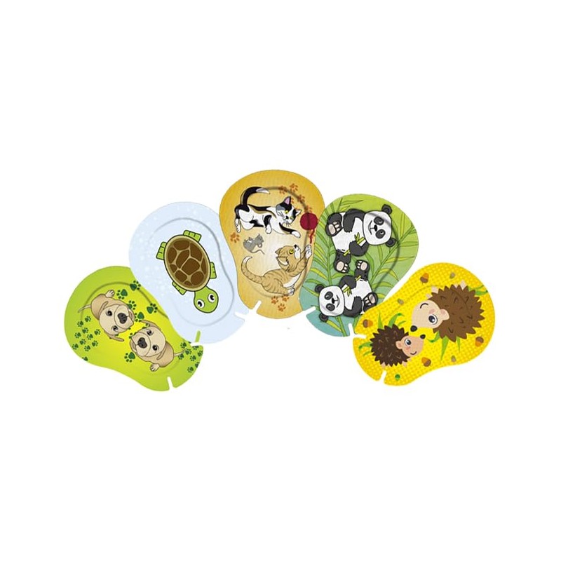 Ortopad® Bamboo Fun Pack Eye Patches, 50/Box (Junior Size, 0-2