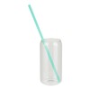 Cool Gear 10-Pack Reusable 11 Inch Drinking Straws | Eco-Friendly,