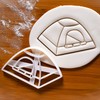 Set of 3 Camping Cookie Cutters (Designs: Backpack, Tent, &