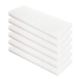 LTWHOME Polyester Filter Sponge Suitable for Fluval 3 Plus + Filter (Pack of 6)
