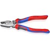 KNIPEX Herramientas - Alicates combinados de alto apalancamiento, multicomponente (202200),