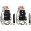 2X Camouflage New Keyless Entry 4 Buttons Remote Start Car