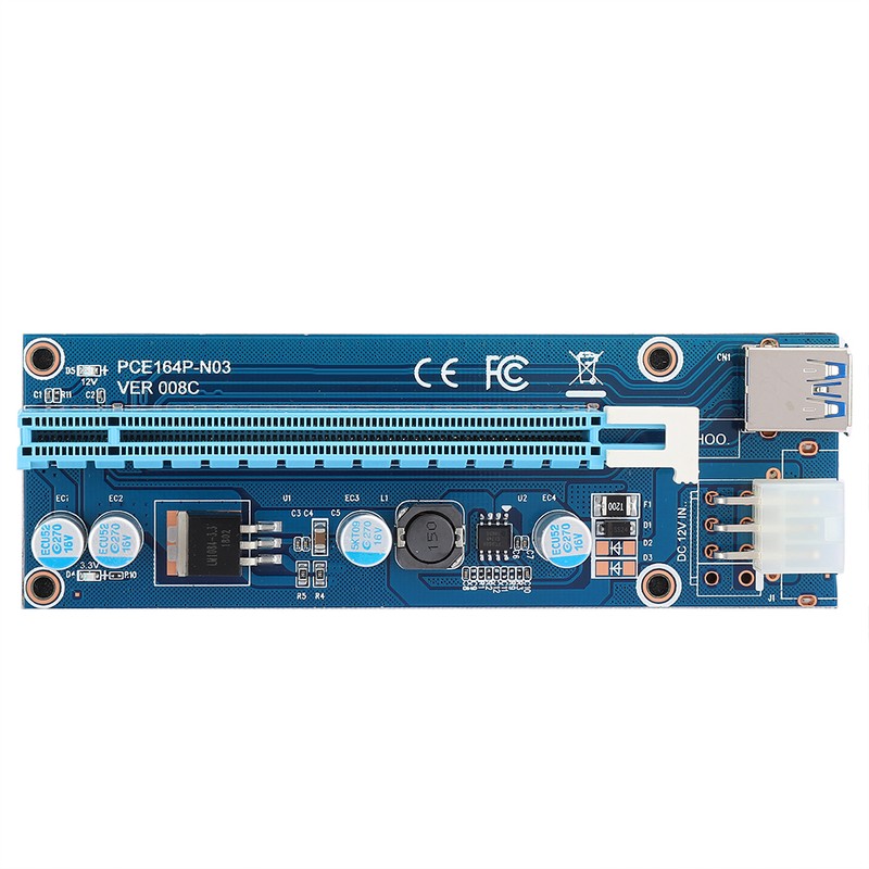 Mini PCI-E to PCI Express16x Extender Riser Adapter With SATA