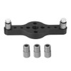Hole Punch Locator Aluminum Alloy Puncher Gauge DIY Woodworking Tool