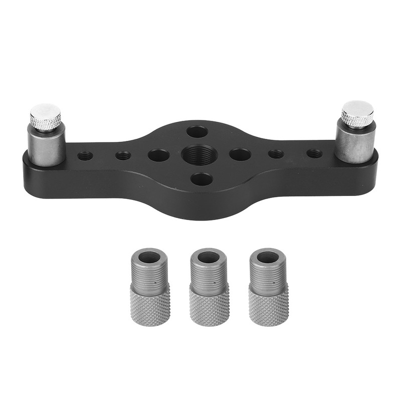Hole Punch Locator Aluminum Alloy Puncher Gauge DIY Woodworking Tool