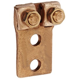 Burndy Q2A1C-2 Qiklug Terminal, 4 Str. - 1 Str. Conductor, 1-13/16" Width, 2-7/8" Length, 1-1/16" Height, 150 lbs Recommended Tightening Torque