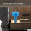 LED Desk Lamp Mushroom Design USB Charging 3 Color Temperature