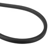 sourcing map 2pcs B46 1/2 Rubber V Belt, B Section
