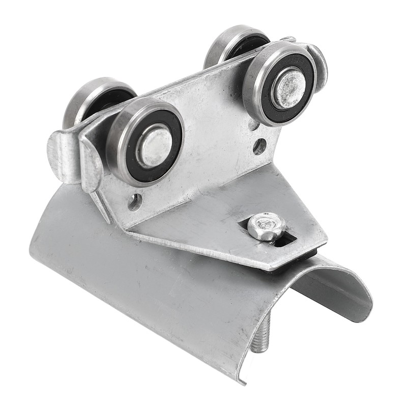 Stainless Steel Track Roller Wheel Trolley 24mm Pulley Diameter Cable
