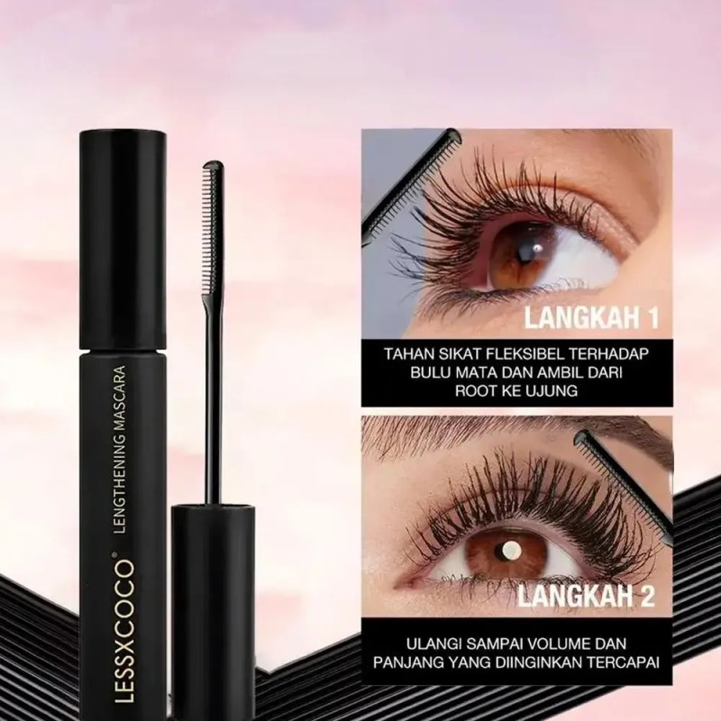 Máscara De Pestañas Espesa Natural De 4 Ml, Larga Y