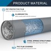 Dryer Vent Window Kit with Hose, Adjustable Window Duct Kit