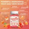 Tanning Gummies for Women and Men, Self Tan Supplement with