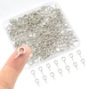 Hocansen 300 Pieces Eye Pins 13x6mm Small Screw Eye pins