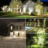 SUNVIE 120V Spot Lights Outdoor LED Landscape Lighting 12W AC