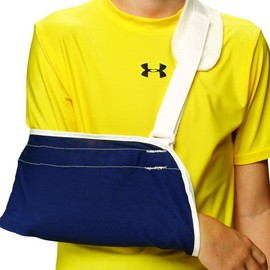 OTC KidsLine Arm Sling, Shoulder Cradle Style Support, Navy, Infant