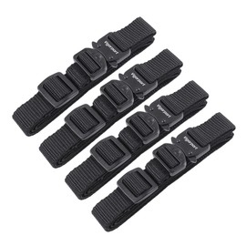 Vigorport Correas de Uso General con Hebilla de Liberación Rápida de Metal, Por mes, Accesorio de Nylon para Mochila y Saco de Dormir, Ajustable para Senderismo, Viajes, Deportes al Aire Libre