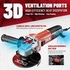 DCK 9.2 Amp Angle Grinder, 4-1/2 Inch Electric Grinder Power
