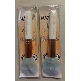 Essence Bronzer Brush Tapered Powder Brush Tanned Skin Without the Sun. Lot of 2