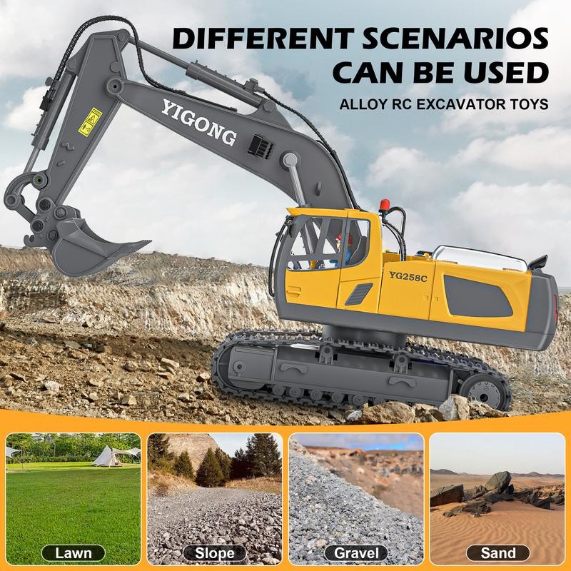 Remote Control Car 1:20 Scale Children's Toy Remote Control Car:_Dump