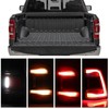 LED Tail Lights Red Cover w/o Blind Spot Compatible With
