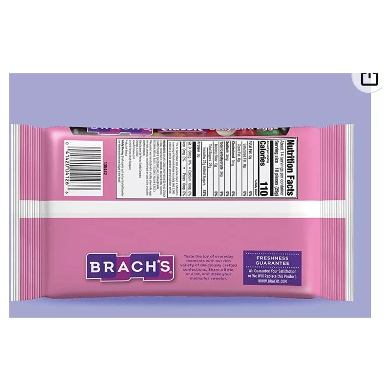 Bird 1 Pack Brach's Classic Jelly Bird Eggs 14.5 Ounce