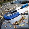 Car Wash Brush with Flexible Stainless Steel Handle – Microfiber