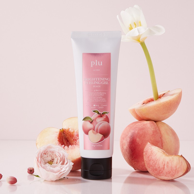 flu [Flu] Brightening Peeling Gel Peach 100g Facial Scrub Honey