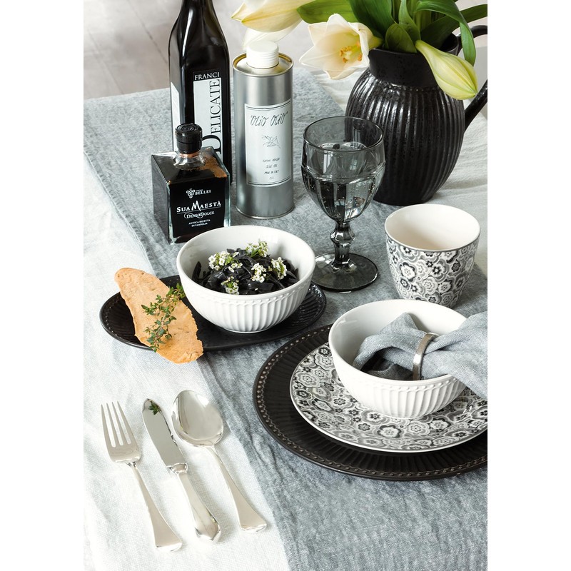 GreenGate Alice White Dinner Plate