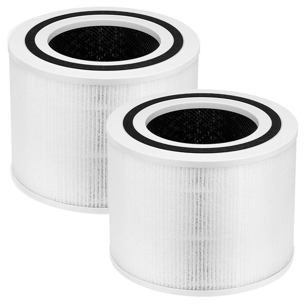 Core P350 Pet Care Replacement Filter for LEVOIT Core P350 Air Purifier, 3-in-1 H13 True HEPA Filter Replacement, Part # Core P350-RF, 2 Pack